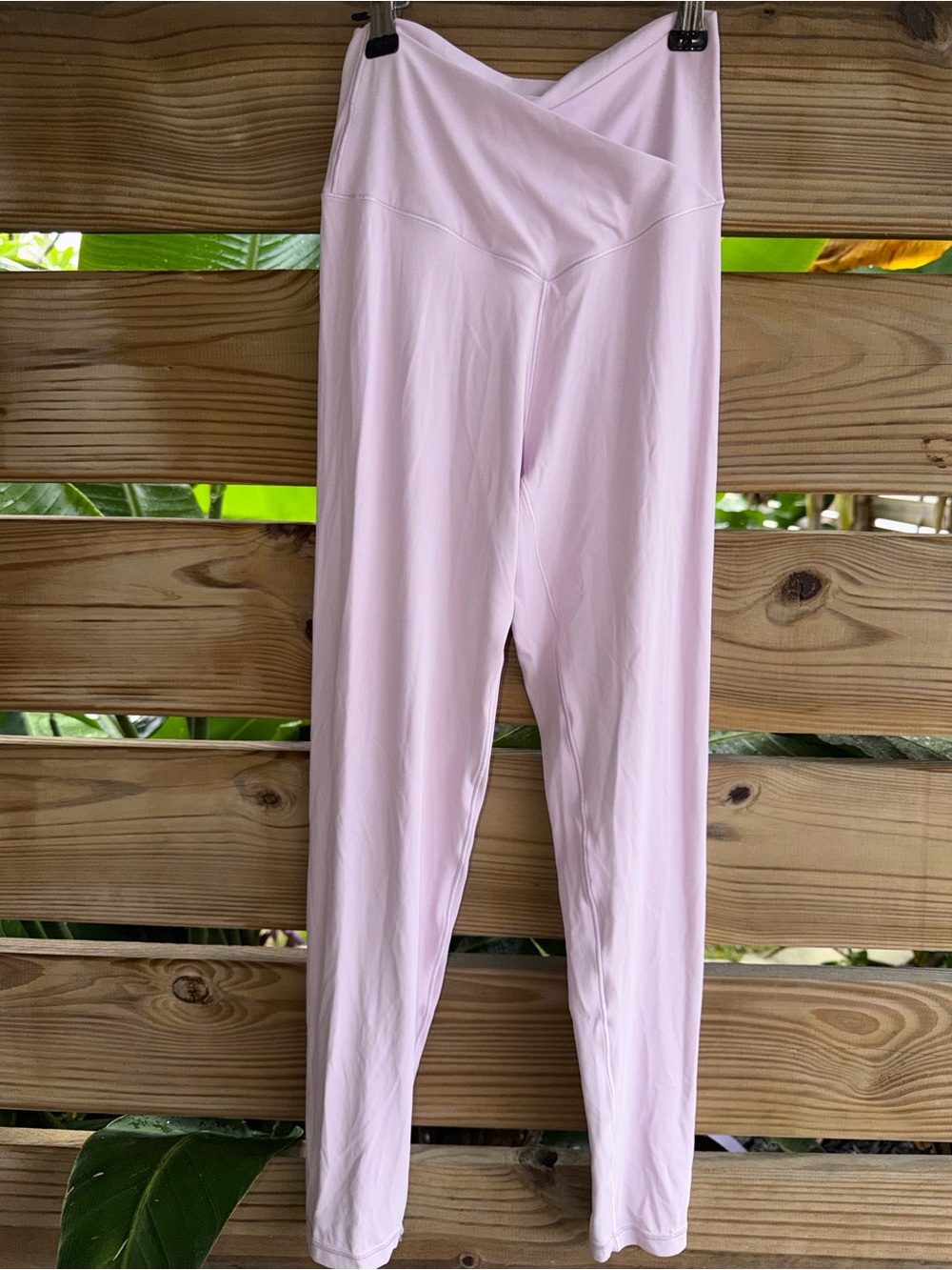 aerie V-Front High-Waist Leggings in Light Pink